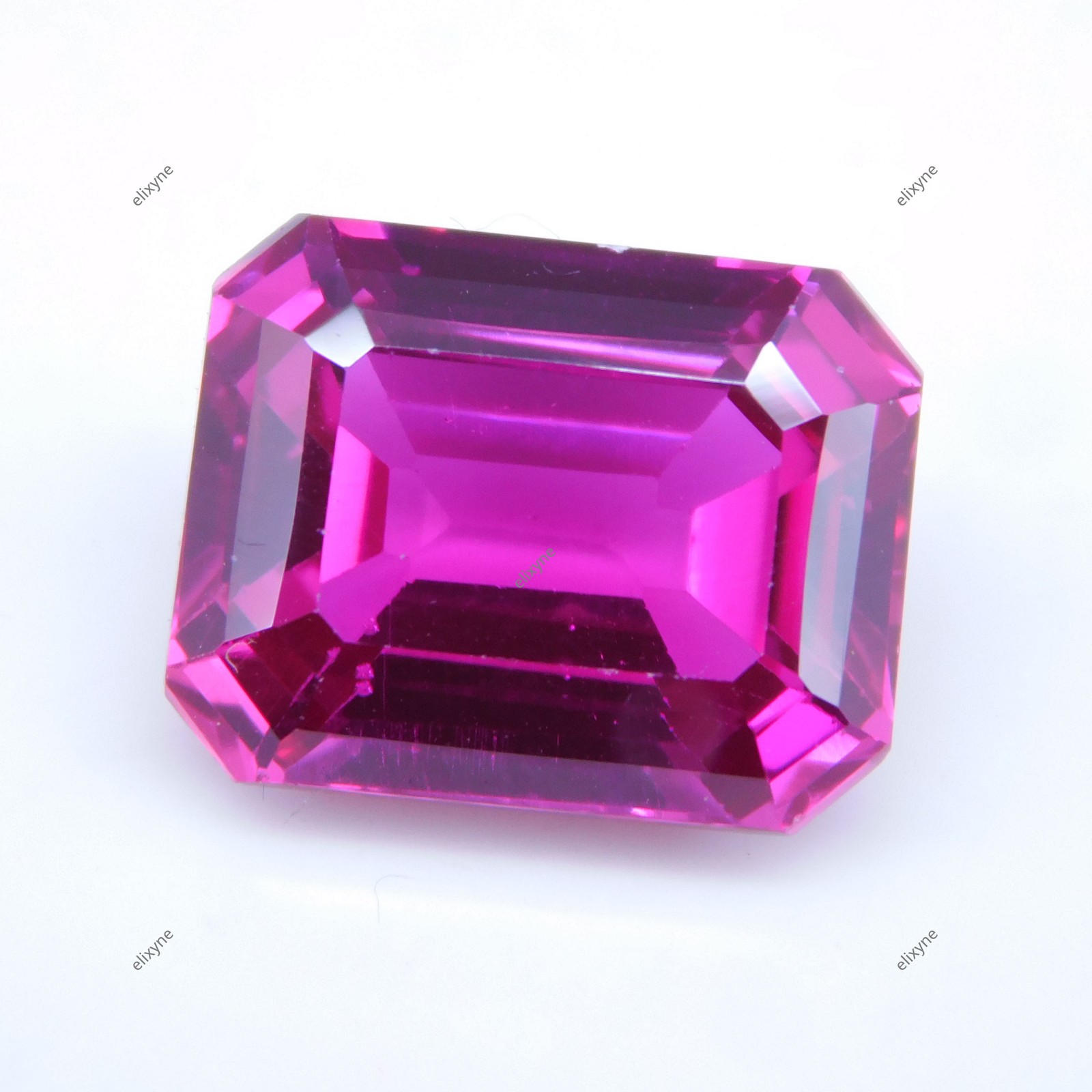 12.45 CT Natural Rhodolite Garnet Raspberry Pink Flawless Certified Gemstone