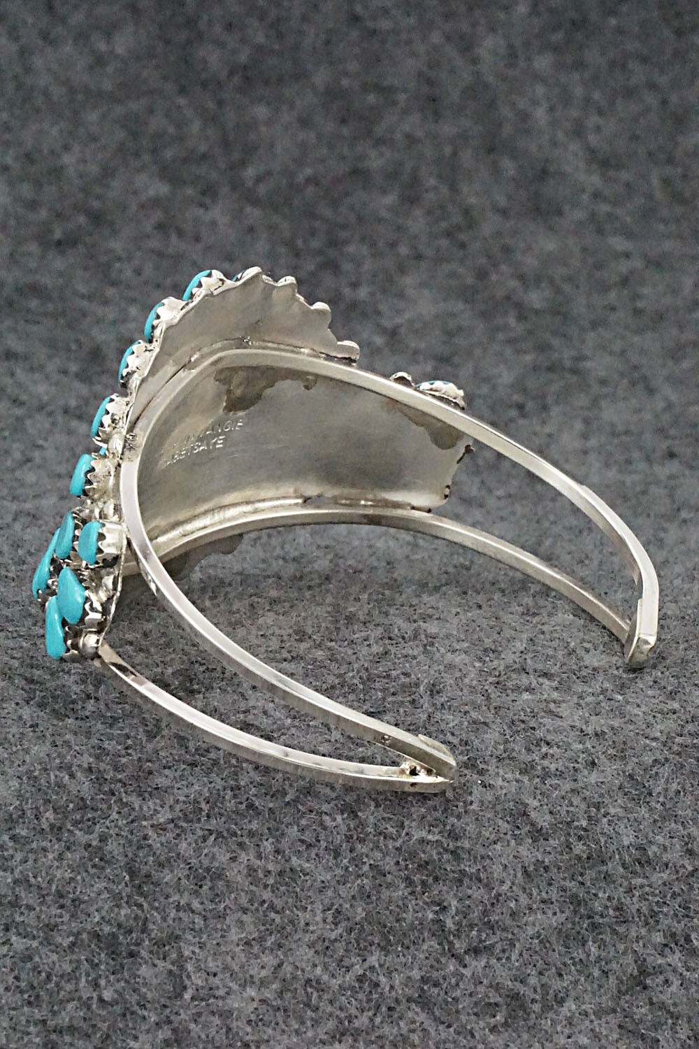 Turquoise & Sterling Silver Bracelet – Evangeline Tsabetsaye