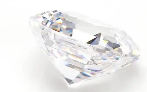 Loose CVD Lab Grown Diamond 7.00 MM Asscher D Color IF Clarity Certified Diamond