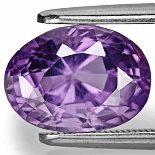 IGI Certified BURMA Spinel 3.60 Cts Natural Untreated Deep Purple Oval