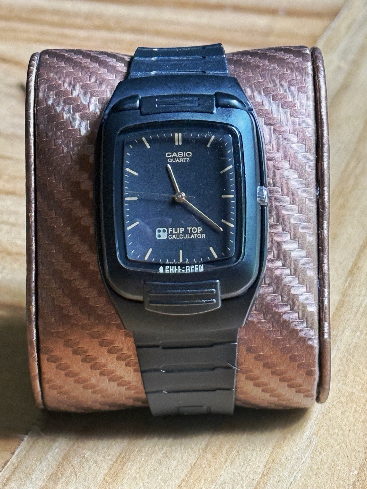 Casio FTP-10 Flip Top Watch *READ DESCRIPTION*