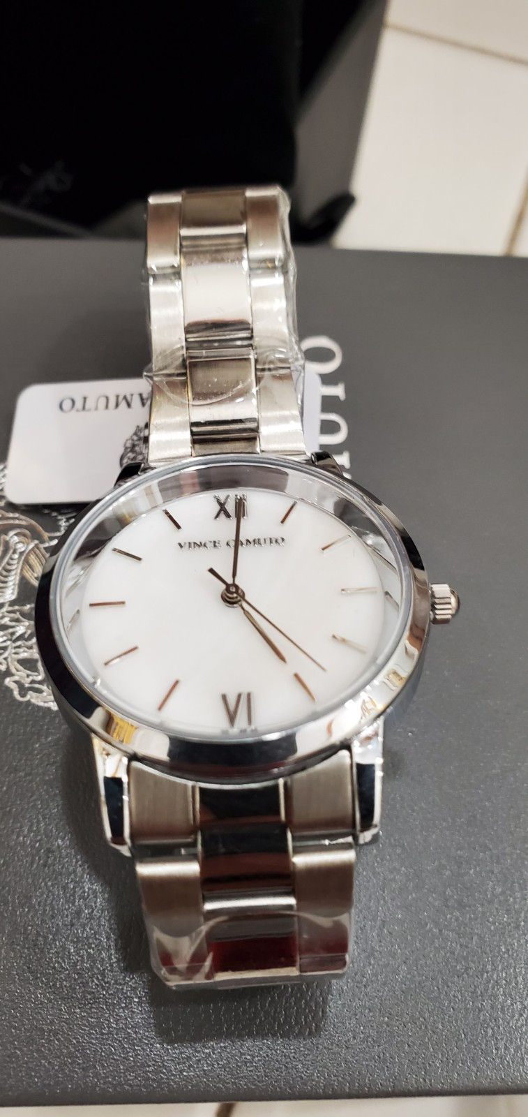 Vince Camuto Women’s Silver Ayla Watch w/Original Box & Packaging ~NWT~$158 MSRP