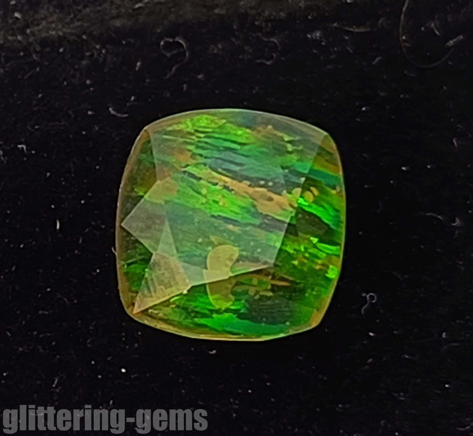 Brilliant 5.35Ct Natural Sphene Titanite Cushion Cut IGL Full Fire Gemstone 5DNC