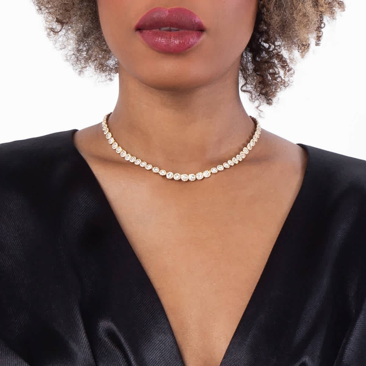 Swarovski Una Angelic Gold-Tone Plated Necklace