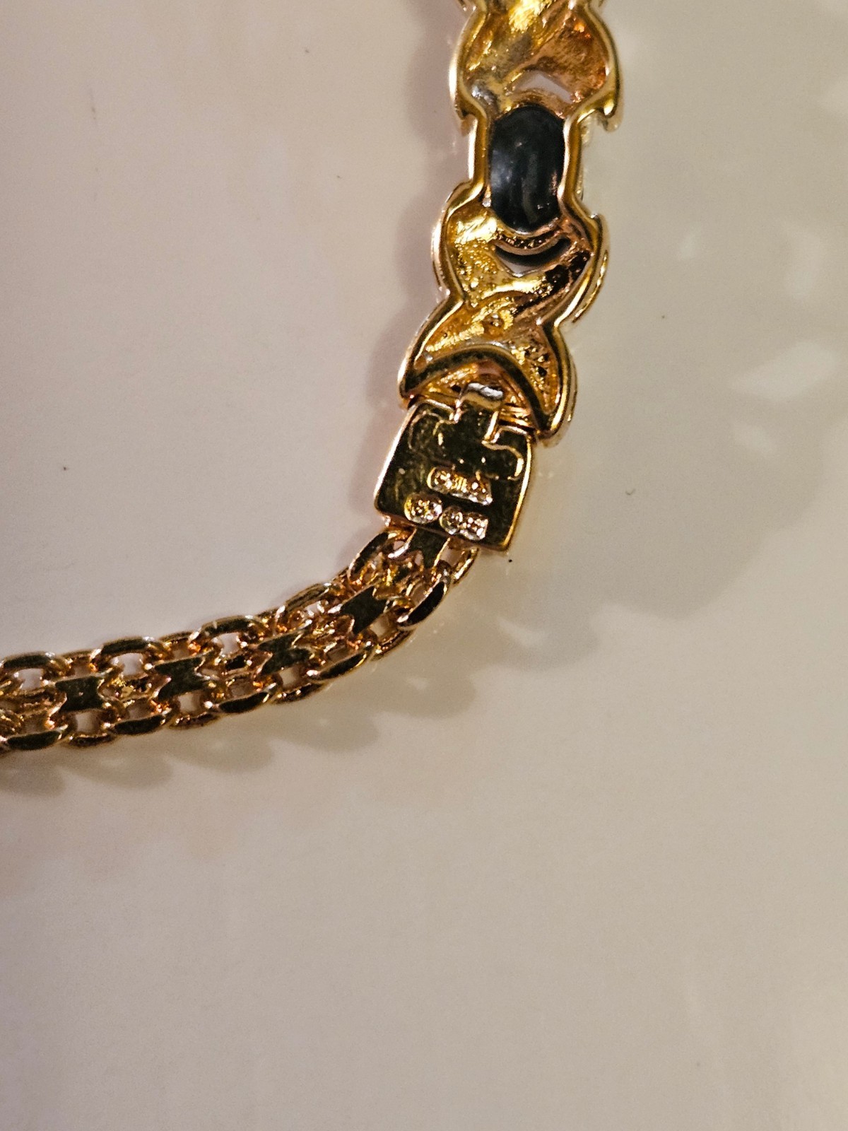 Tested Ruby on presidium necklace