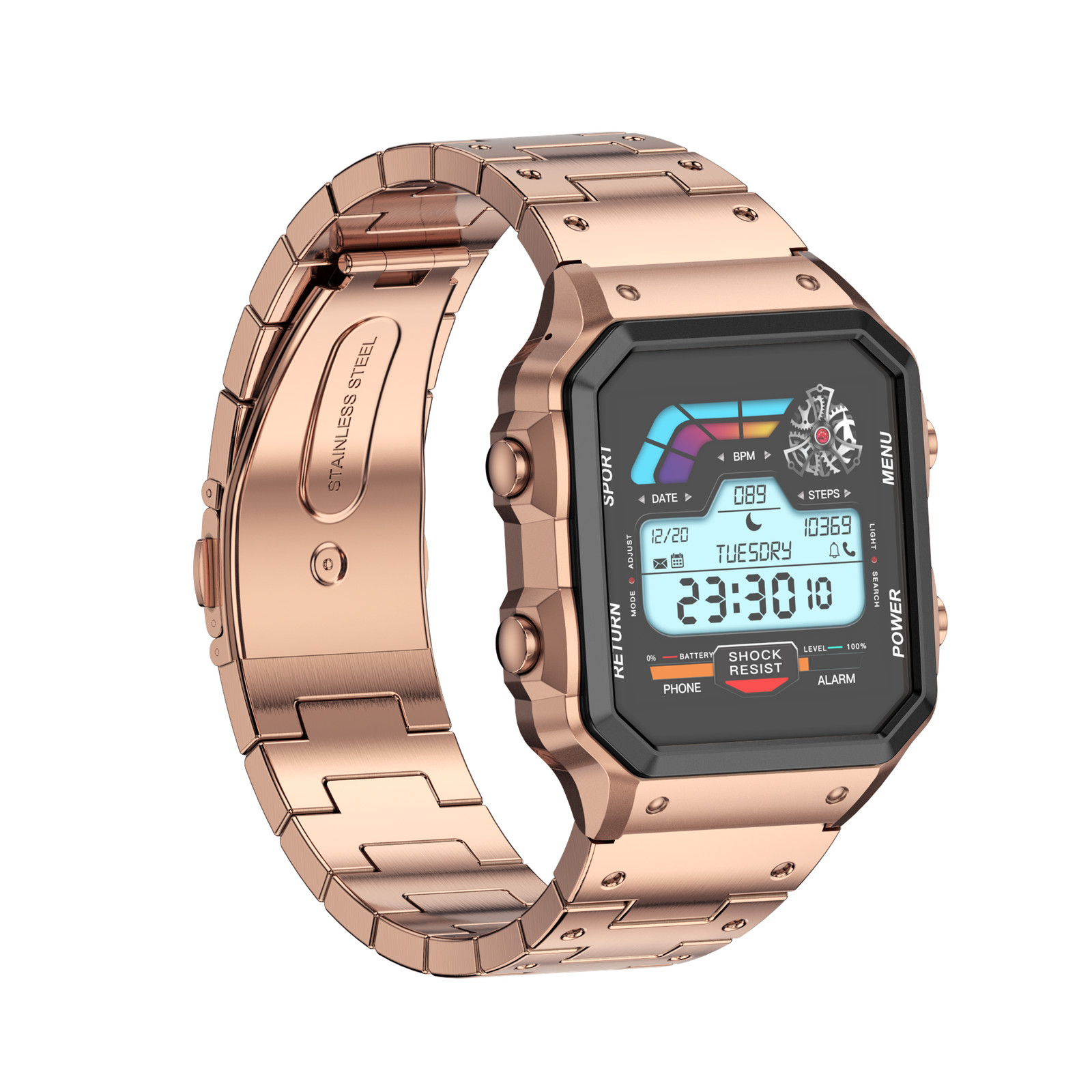 Fashion Sports Smart Watch Bluetooth 5.2 Smartwatch Custom Dial Face Stylish New