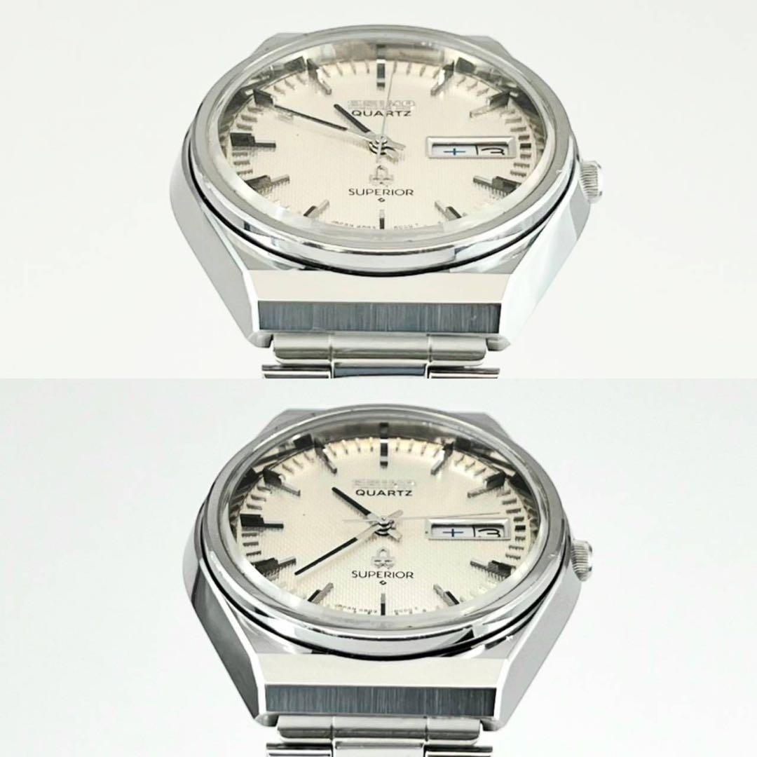 Seiko Superior 4883-8001 Twin Quartz Watch Battery Replaced 1977