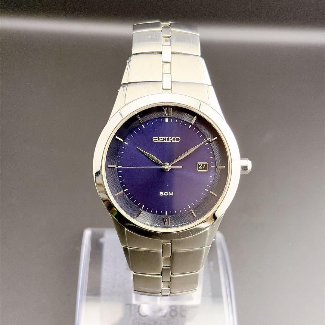 [Rare & Excellent Condition] Seiko 50M Quartz Men’s Watch, Dress Watch,