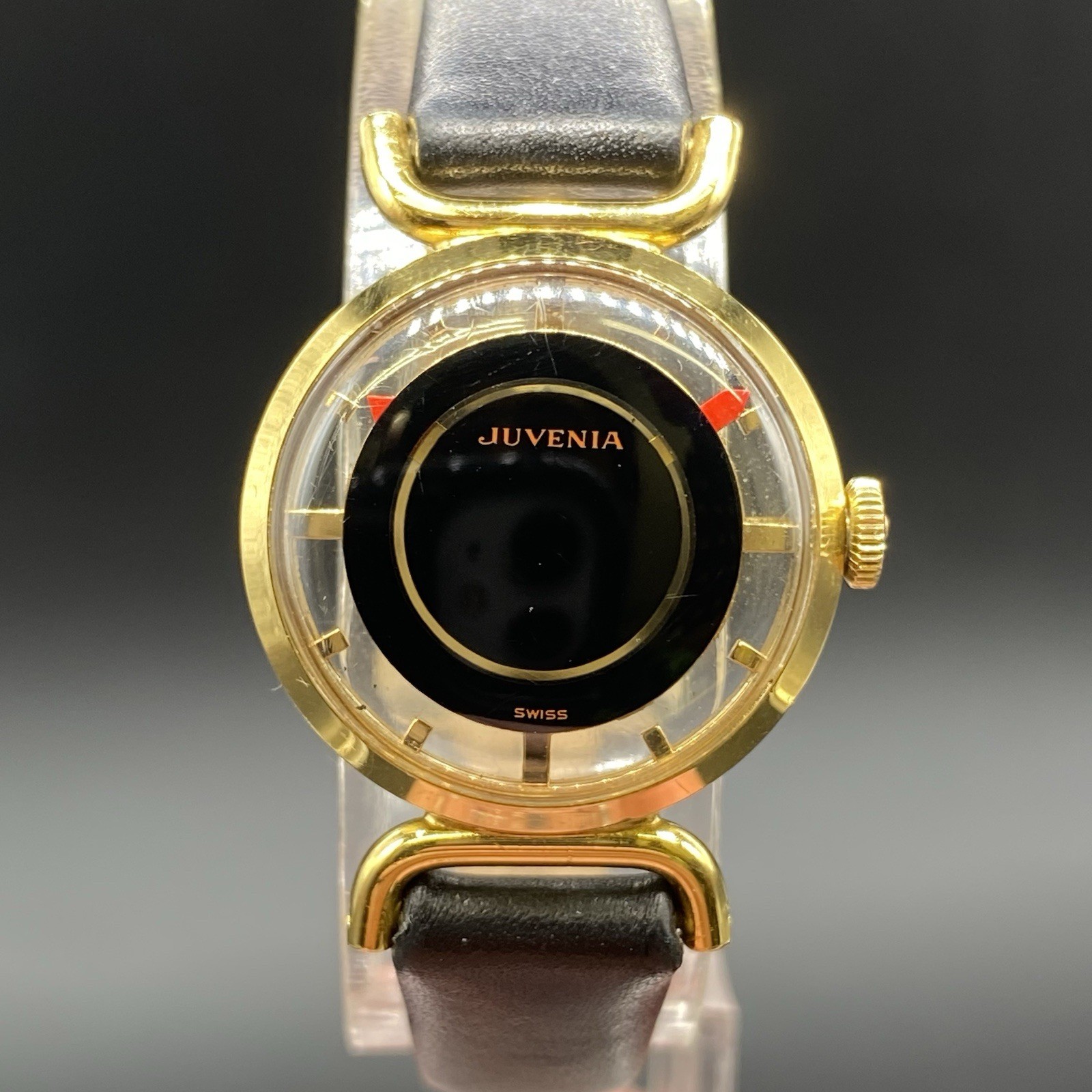 Vintage Juvenia MFG Mystery 17 Jewels Swiss Goldelectroplate 20 Microns Watch