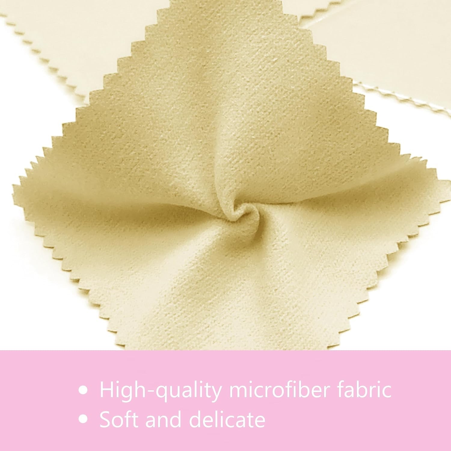 120 PCS Jewelry Cleaning Cloth Jewelry Polishing Cloths Individually Wrapped …