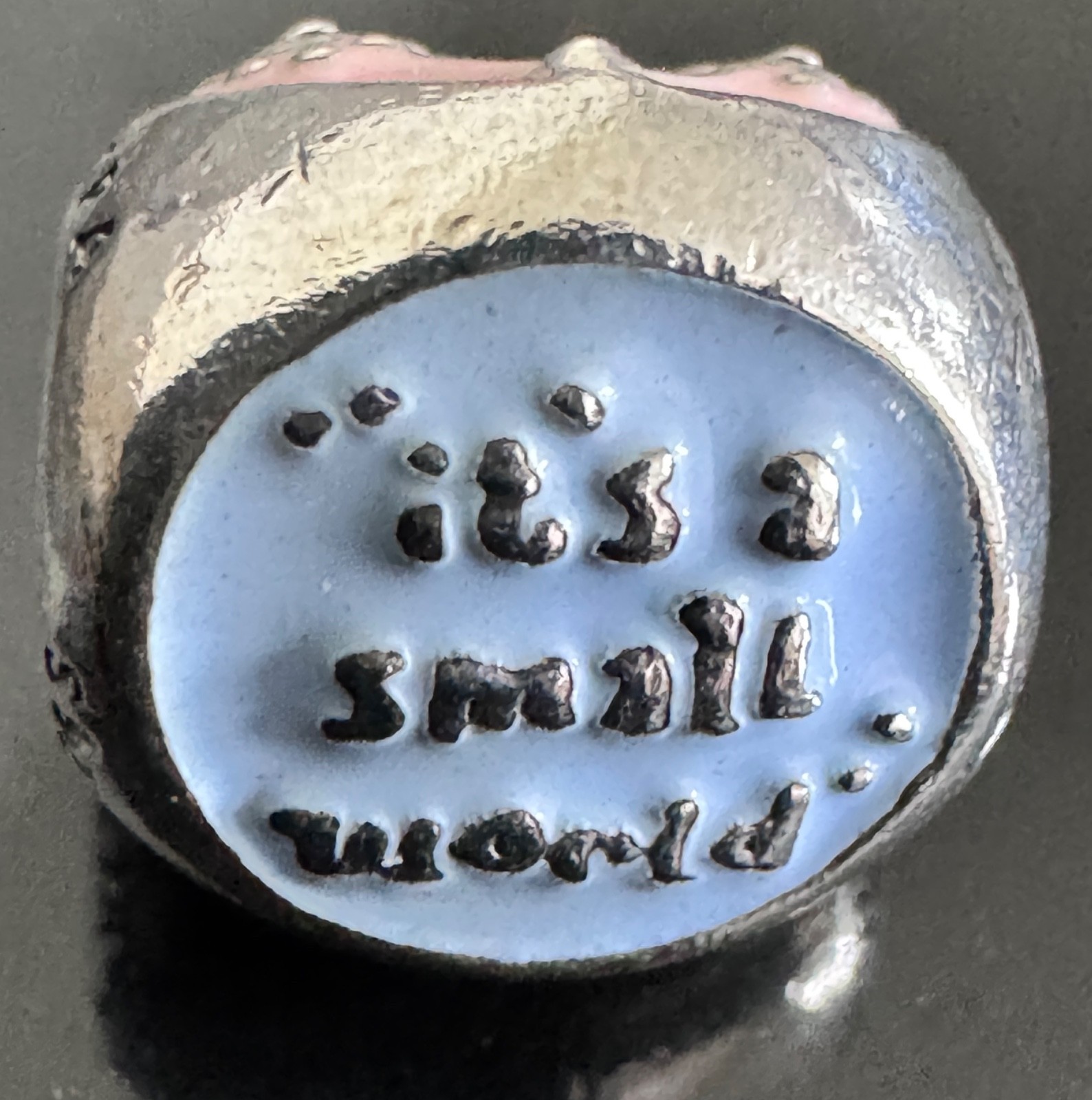 Pandora Sterling Silver It’s a Small World Disney Parks Exclusive Charm retired