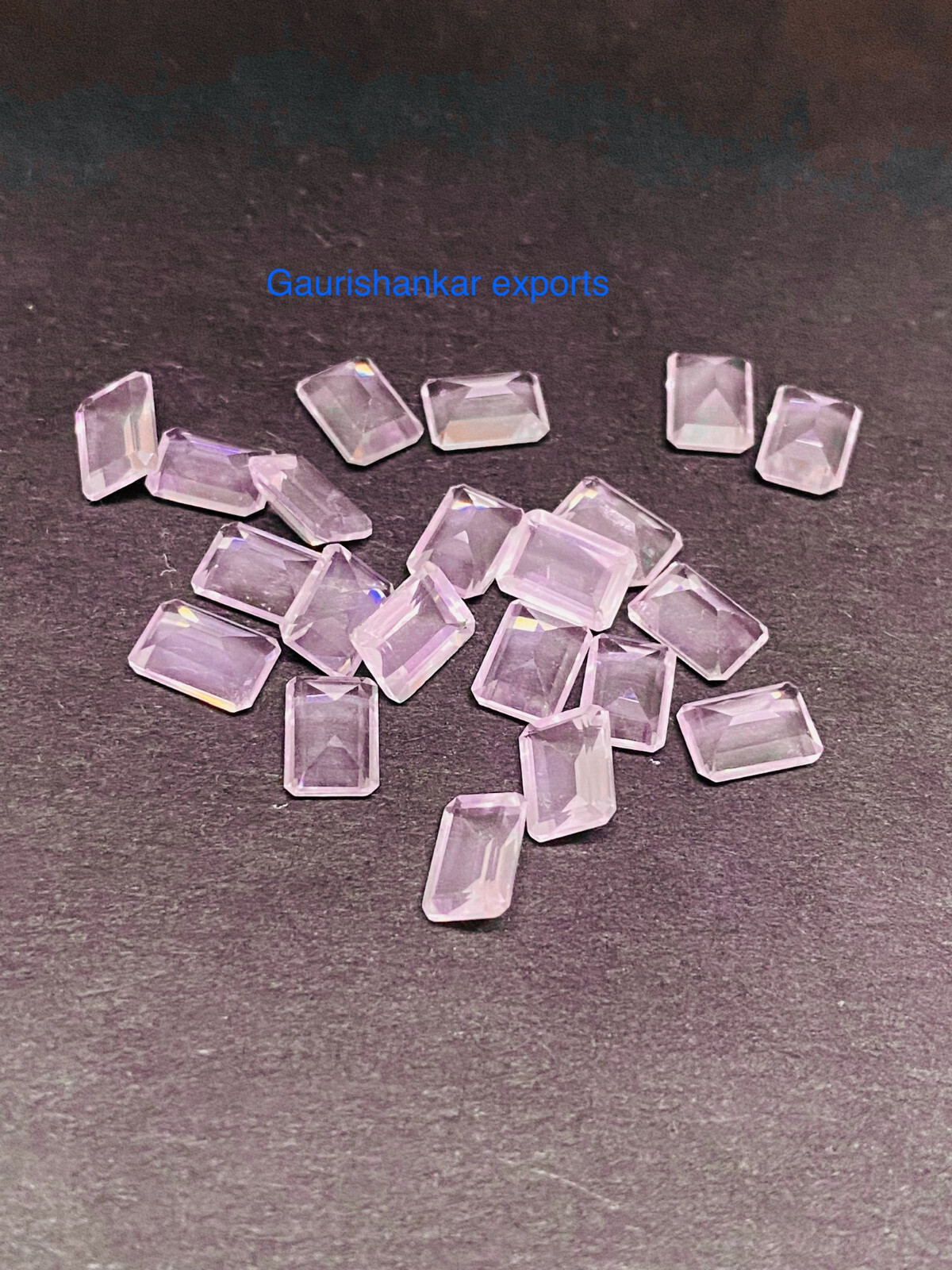 Rose Quartz Faceted Octagon Cut Loose Gemstone 6×4 mm to 14×10 mm Natural DG