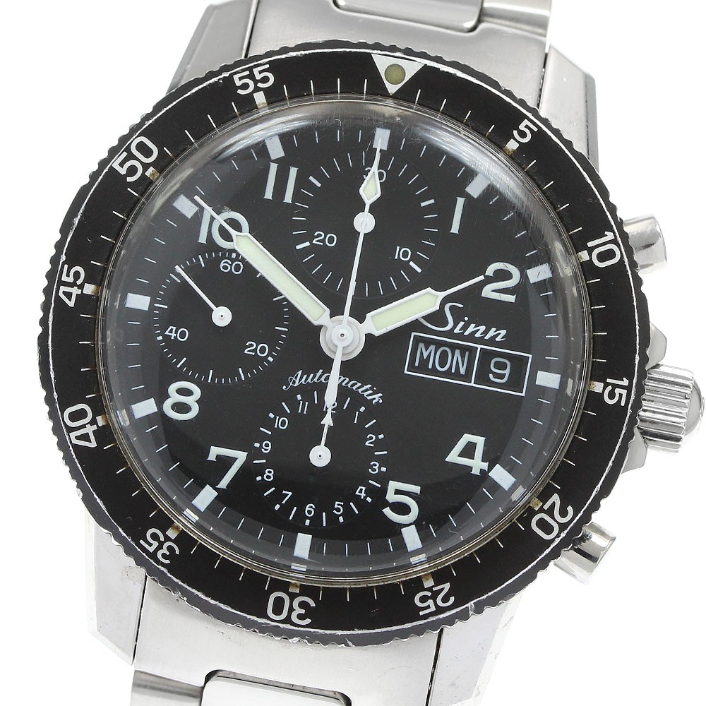 Sinn 103.B.AUTO Chronograph day date black Dial Automatic Men’s Watch_939222