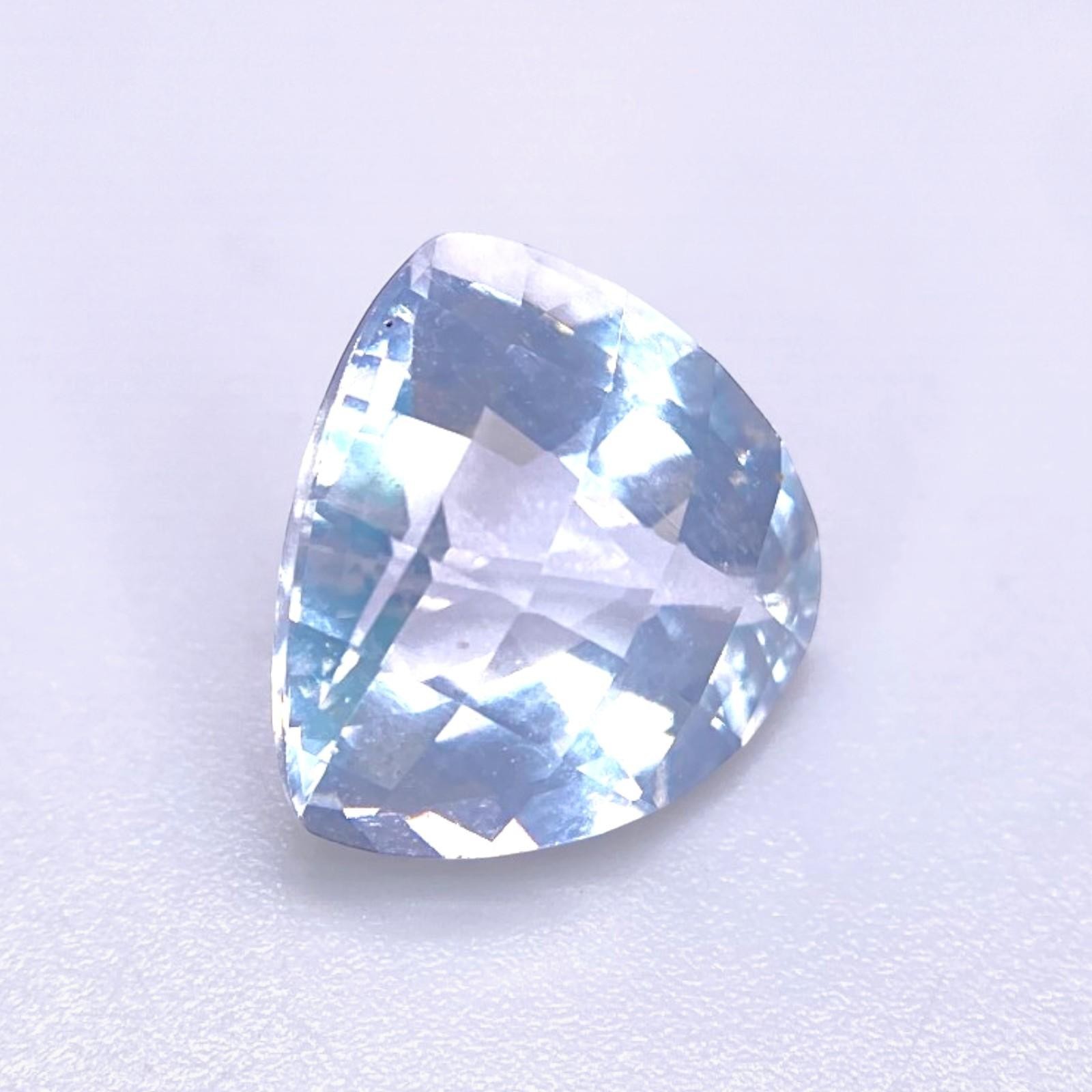 6.30 ct IOLITE – SRI LANKA – Rare Untreated Faceted COLORLESS CORDIERITE