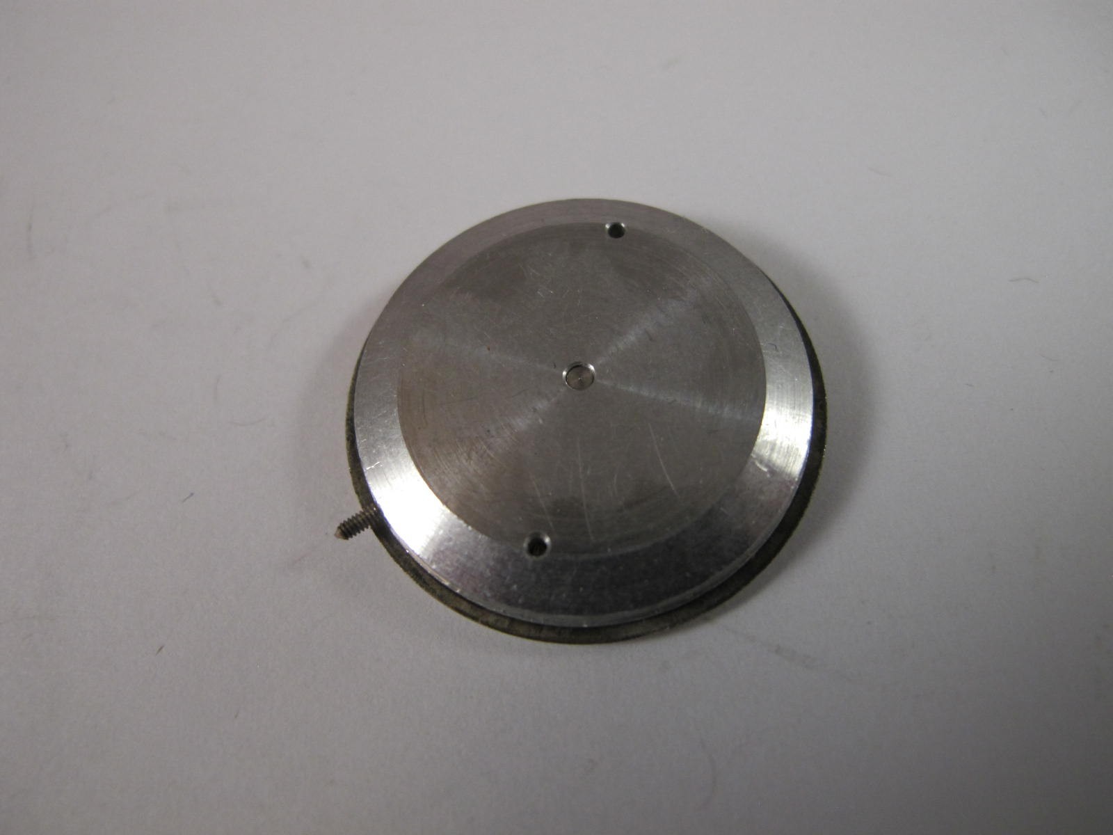 BENRUS MENS FANCY SILVER DIAL WITH JEWELED MARKERS AND SILVER DUPHINE HANDS