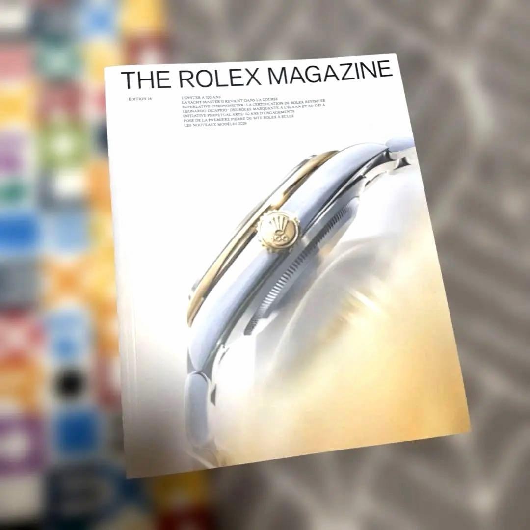 Rolex Jubilee Motif Canvas Tote Bag Multi-Color Logo Novelty Rare VIP Gift Rare
