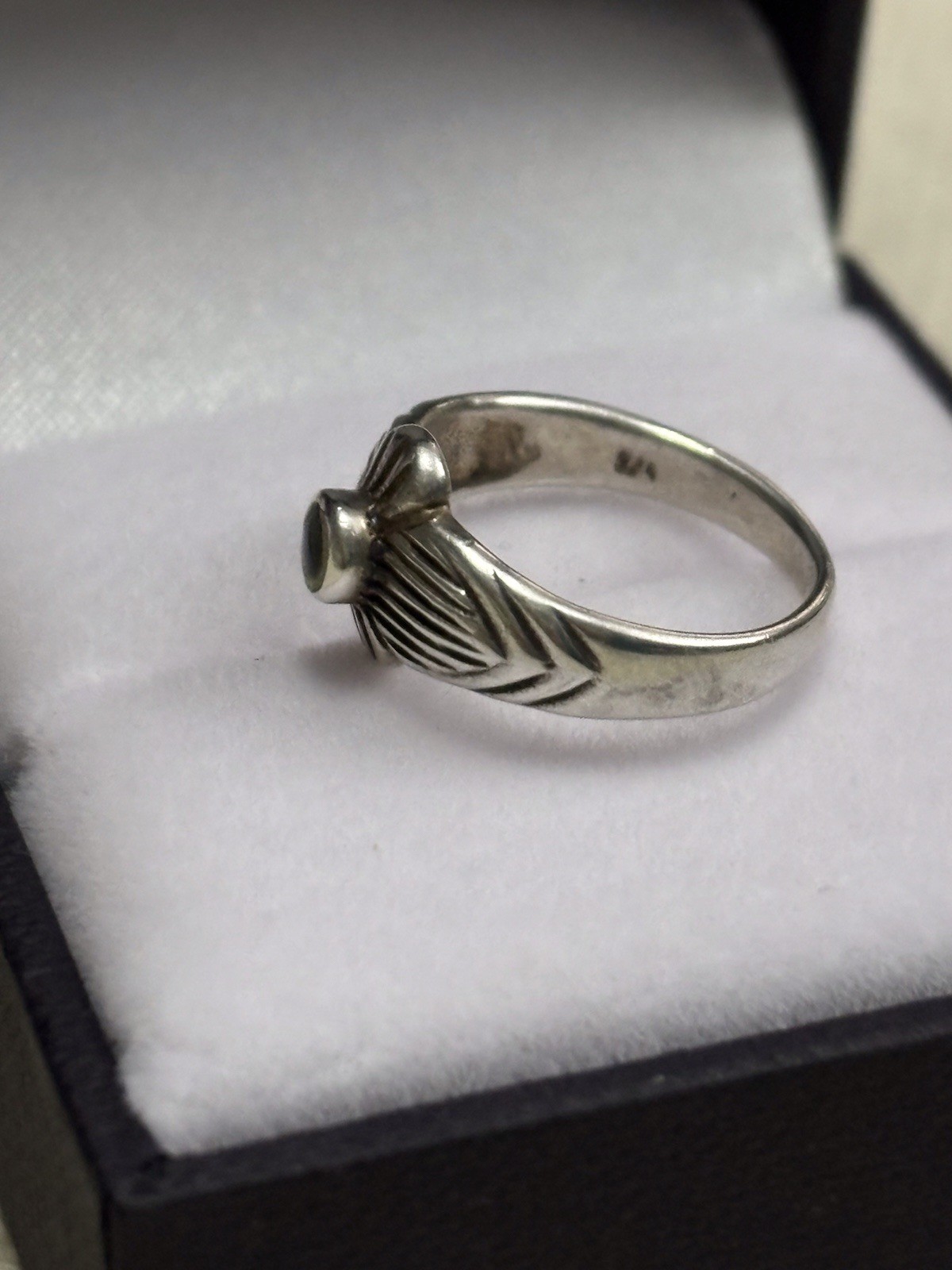 Size 3.25 Vintage Ring Sterling Silver