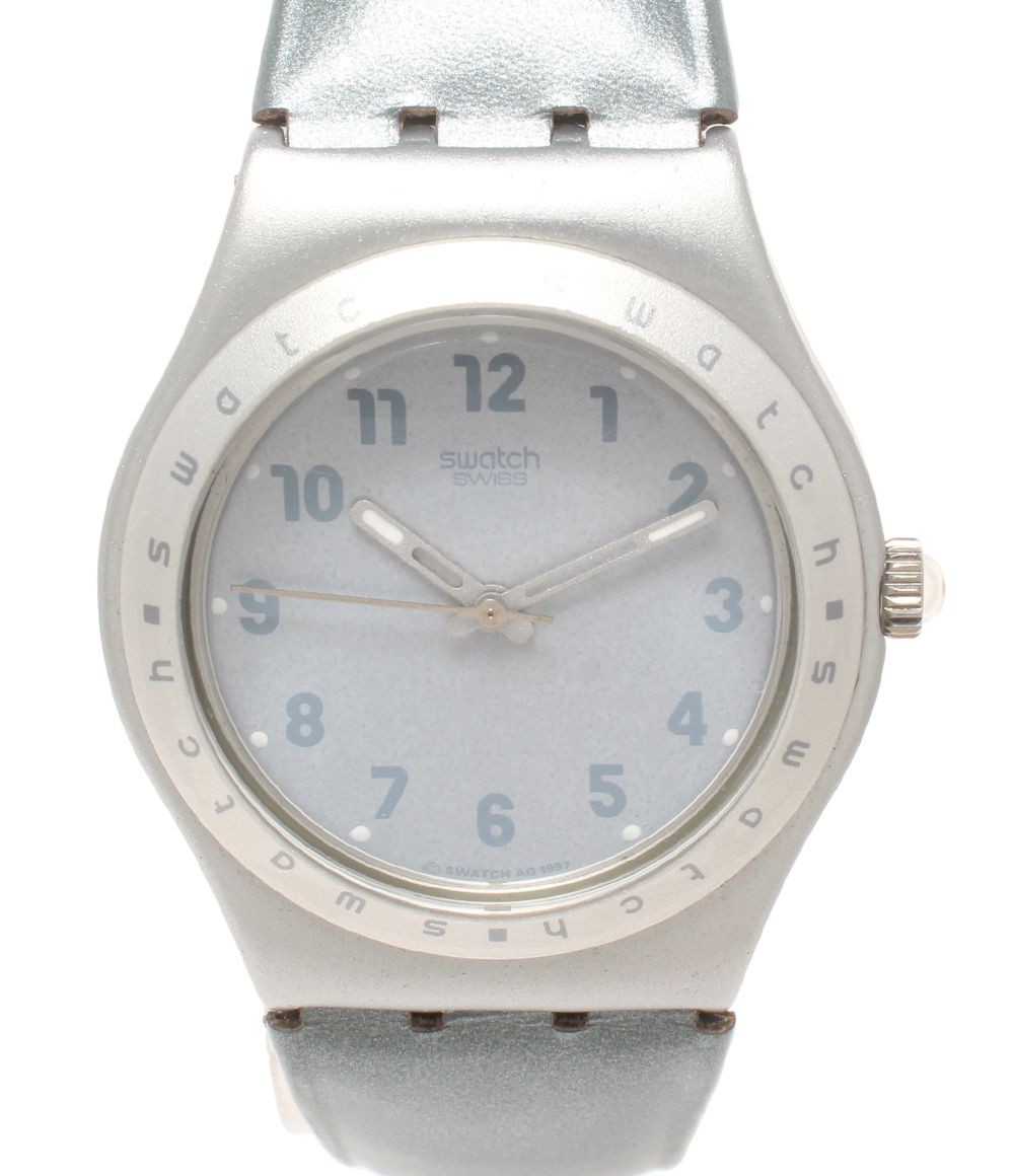 SWATCH IT25HLV88PHK Quartz Silver Dial Women’s Watch