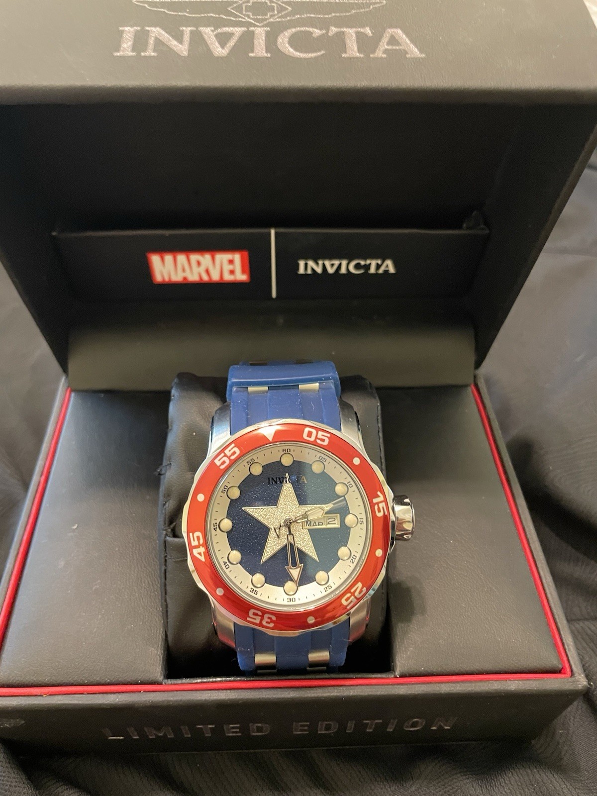 Invicta Men’s Marvel Captain America Watch