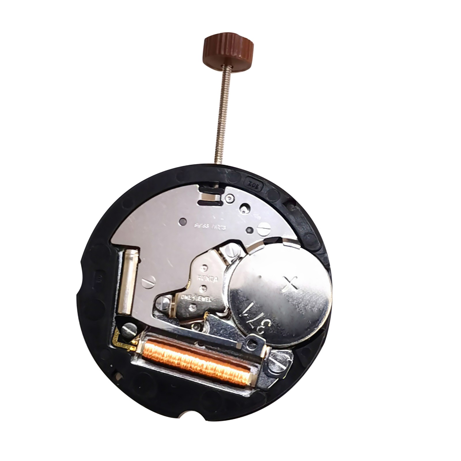 Quartz Watch Movement Two Hnads Battery For Swiss Ronda 502 Replacement Parts