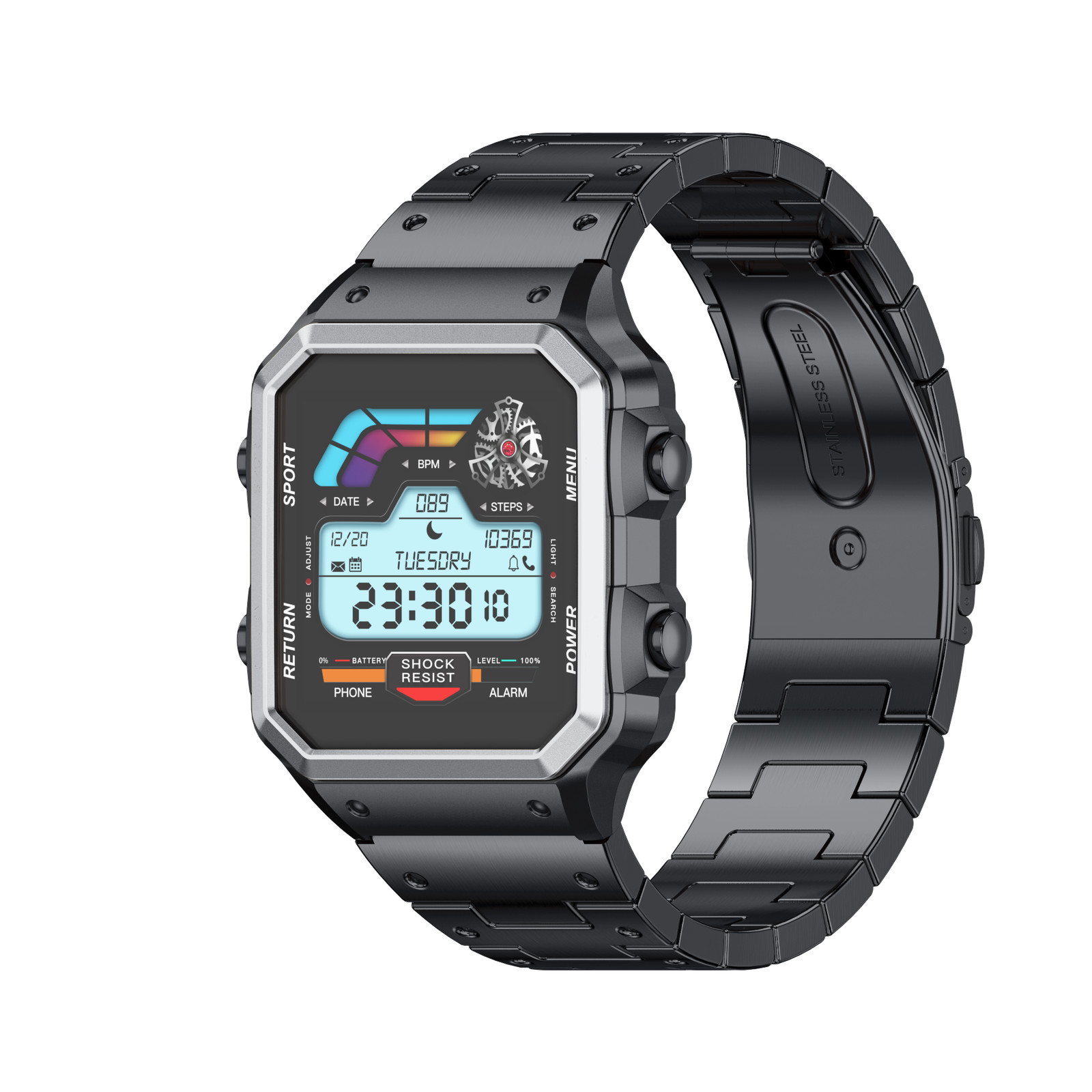 Fashion Sports Smart Watch Bluetooth 5.2 Smartwatch Custom Dial Face Stylish New