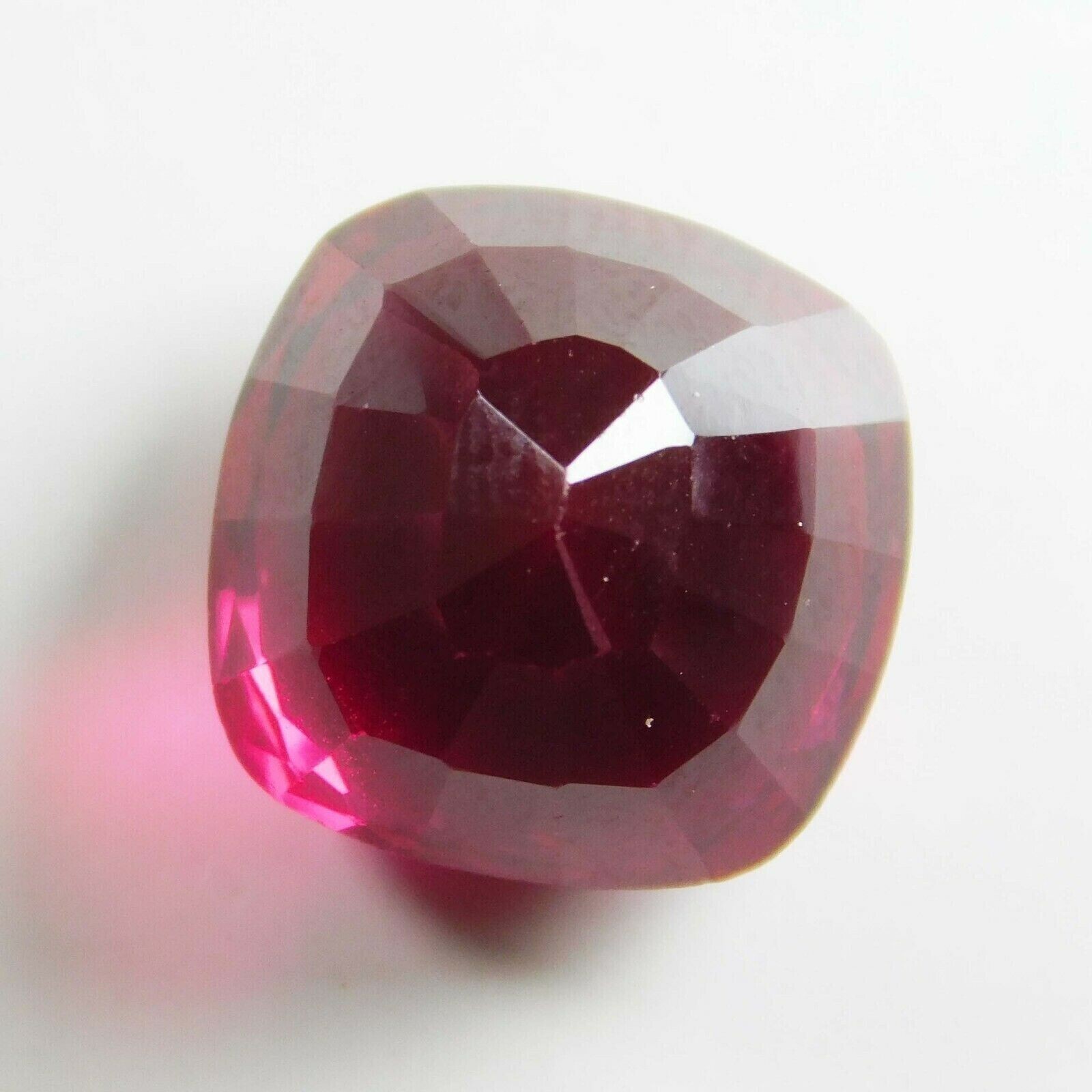 NATURAL BLOODY RED RUBY 10.00 CARAT CUSHION CUT CERTIFIED LOOSE GEMSTONE