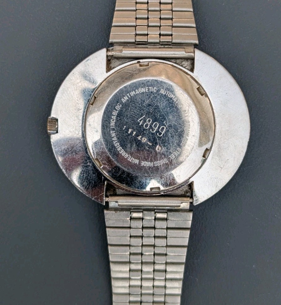 Vintage Water Cosmo Dynamic 25 Heel Automatic Watch (Runs)