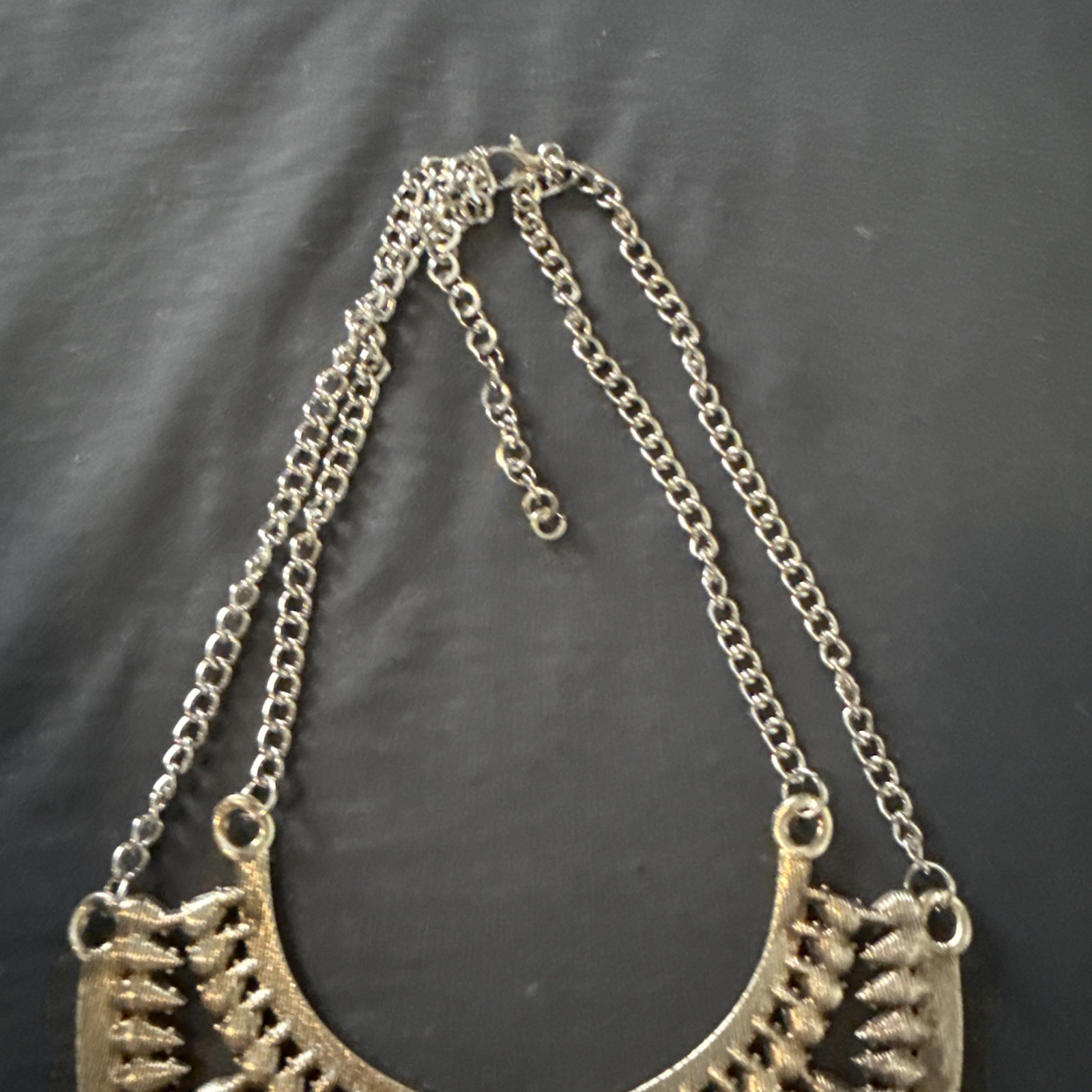 Retro Gypsy Statement Necklace bib-style Ethnic Tribal Bohemian Festival