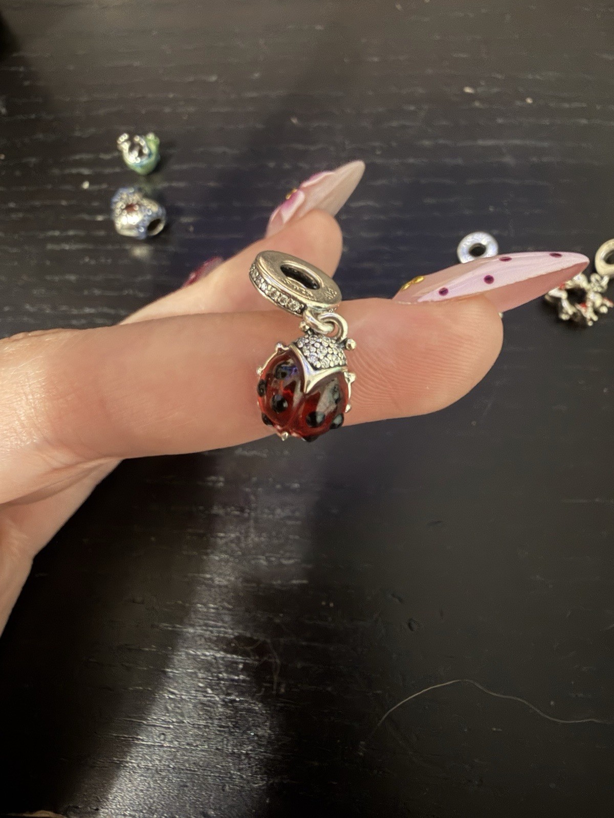 Pandora Silver Charms: Lot of 5, Stranger Things, Disney, Etc New