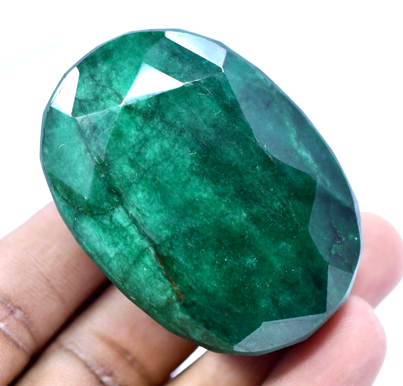 568.0 Ct Natural Huge Green Emerald Earth-Mined Certified Museum Use Gemstone