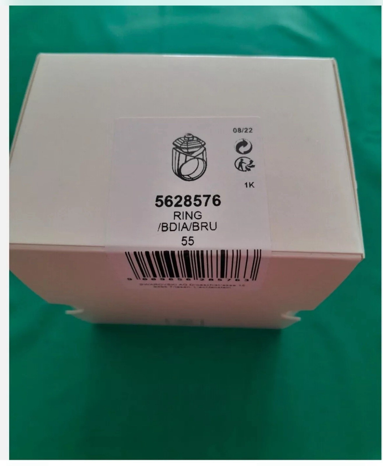 Swarovski Numina Cocktail Ring 55 Brand New Genuine Boxed❤️❤️