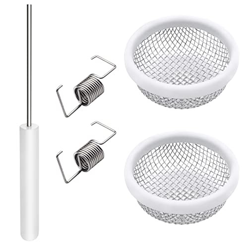 RV Flying Insect Screen, 2 Pack Furnace Vent Cover,Heater Vent Cover, 2.8in 2PK