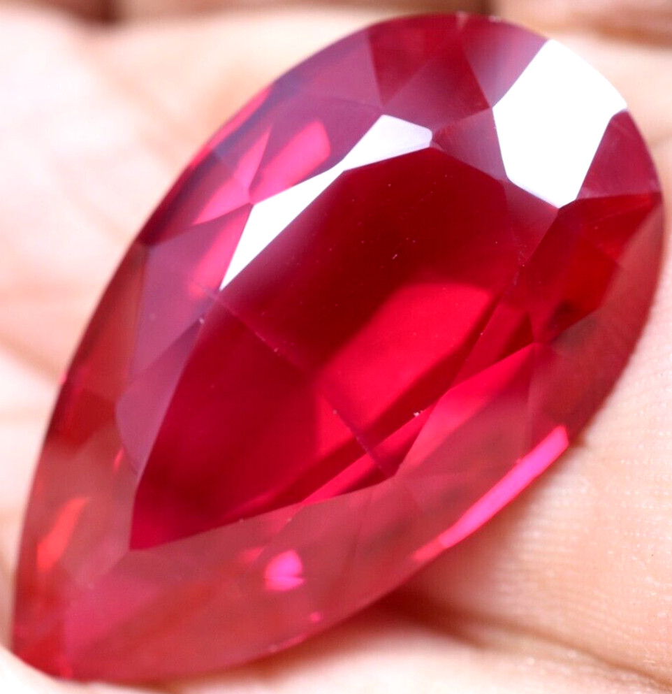 Natural 63.30 Ct Mogok Pink Huge Ruby Sparkling GGL Certified Treated Gemstone