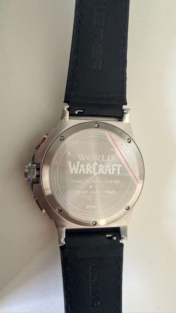 MSTR x WoW LICH KING Watch – 20th Anniversary – Only 150 Made – Rare Collectible