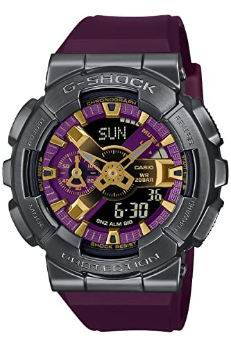 Casio G-Shock GM-110CL-6AJF Purple Quartz Watch 20ATM Shock Resistant New