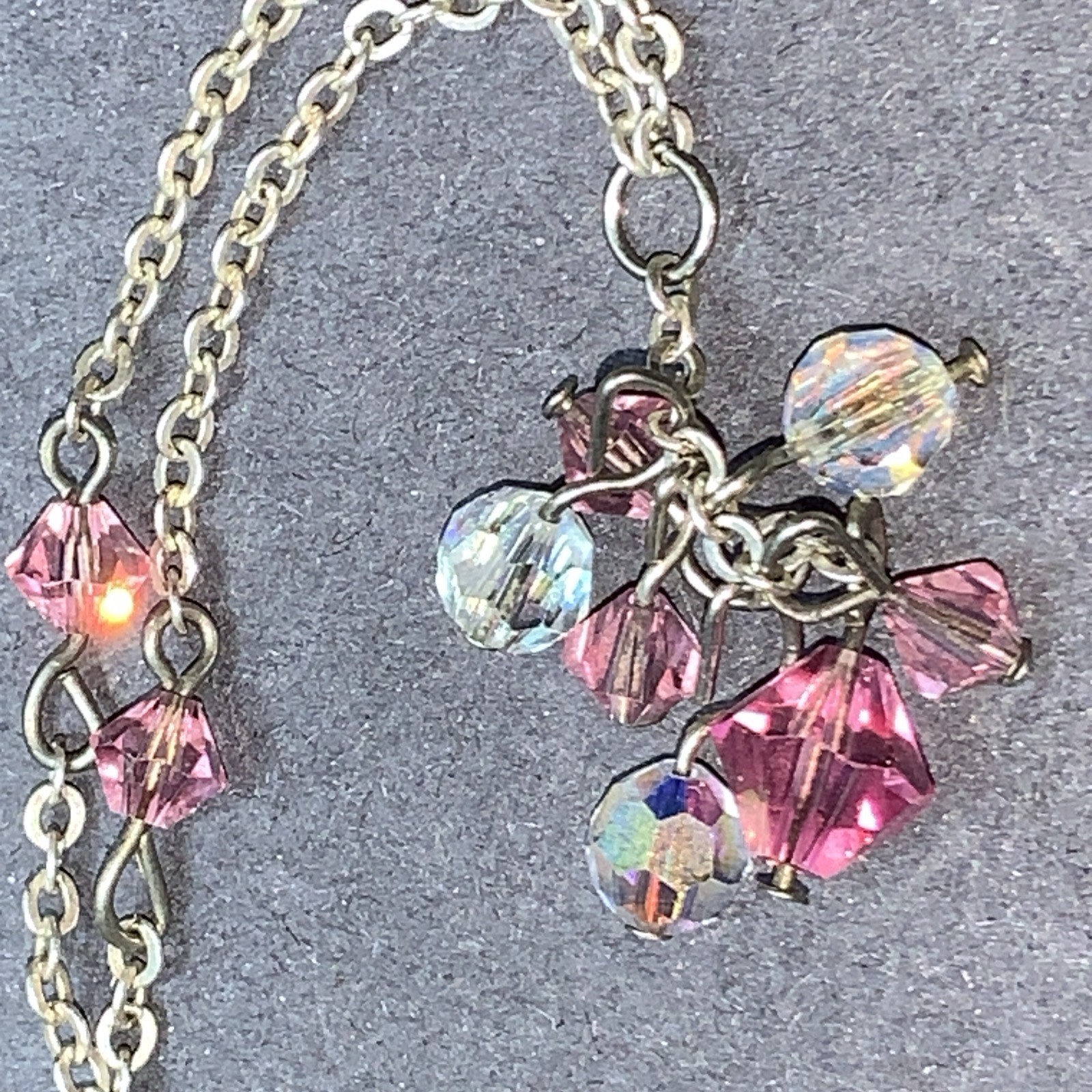STERLING SILVER 925 Lot Necklace Charms SS16 Classy Fashion Stone Bracelet