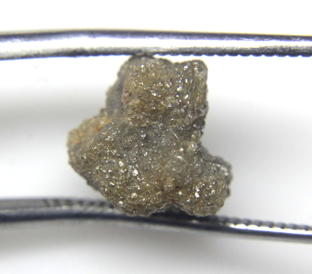 7.28CTS BIG UNCUT NATURAL YELLOW BROWN COLOR ROUGH DIAMOND 11.75×10.84×8.86MM
