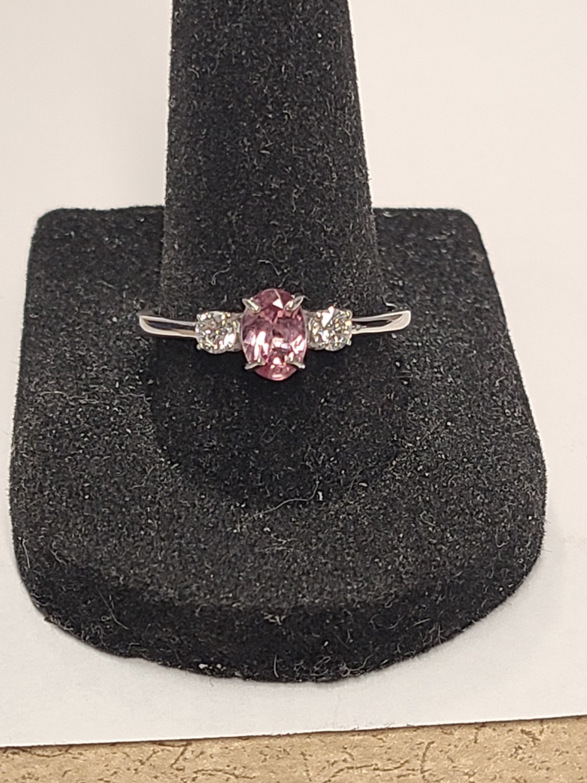 Premium Color Change Garnet and G-H SI Luxuriant Lab Grown Diamond 1.20 ctw Ring