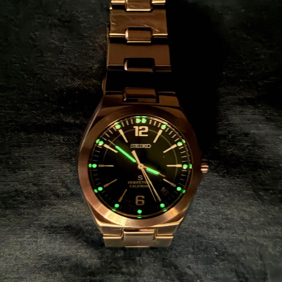 SEIKO SUS 6 12 Watch with 8F32 Perpetual Calendar