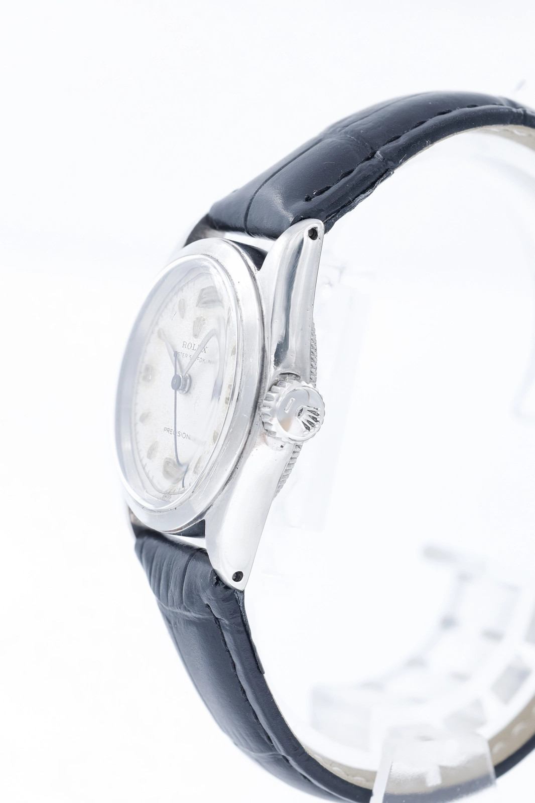 Rolex Oyster White Dial on Leather 6020 1962