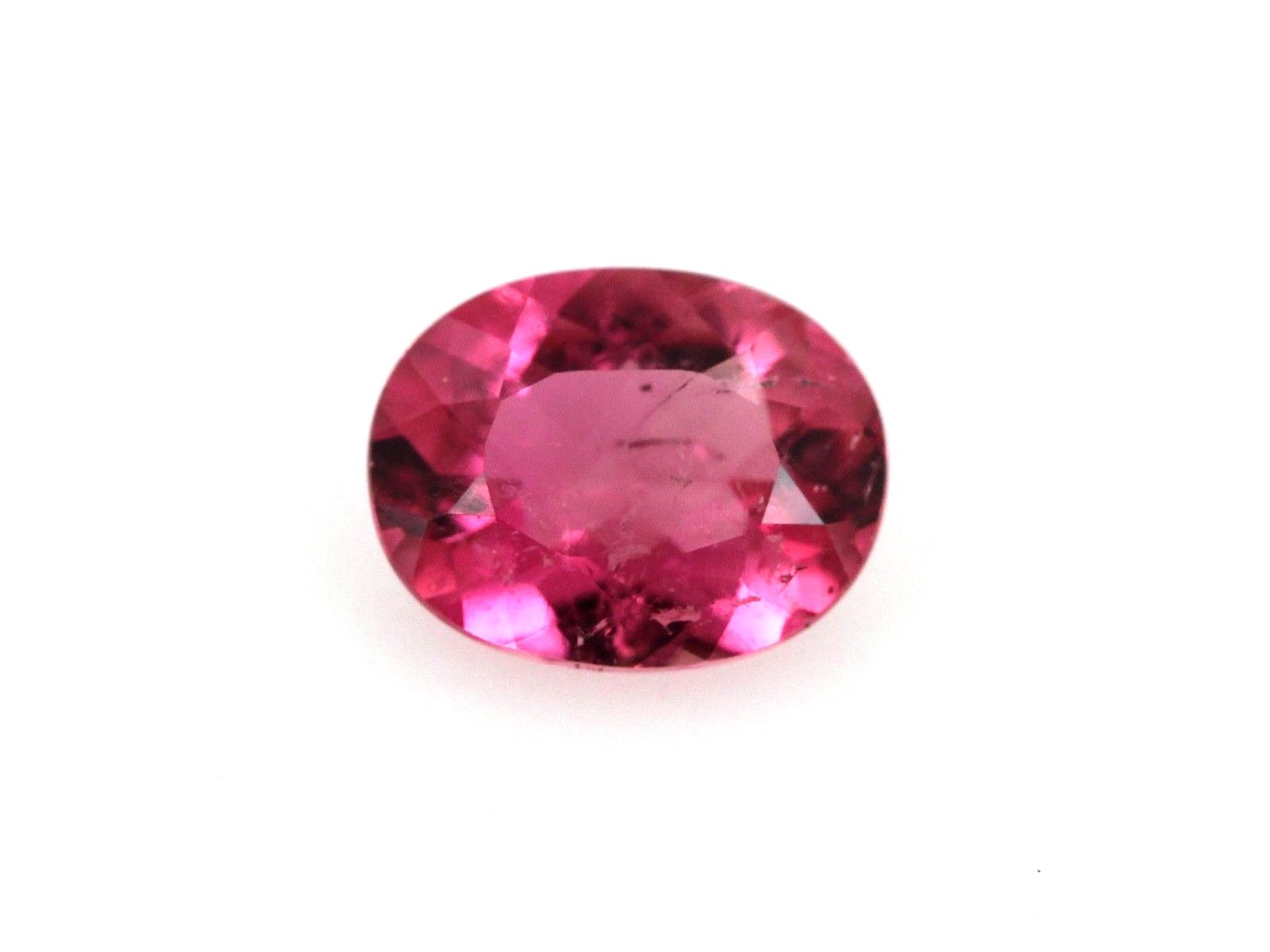 Rubellite Loose Gemstone 8.5×6.6 Oval 1.35ctw
