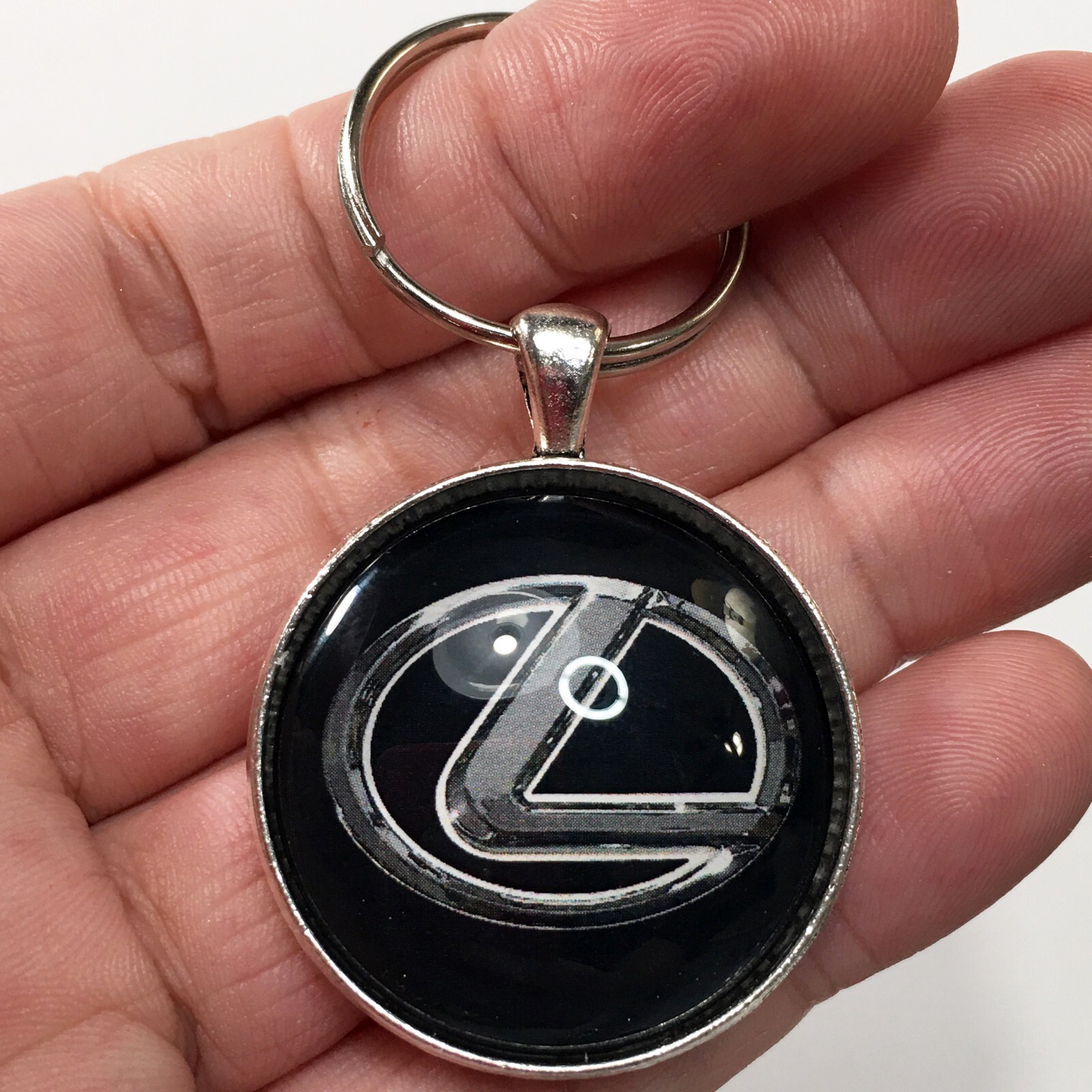 Lexus Emblem Badge Logo Reproduction Keychain