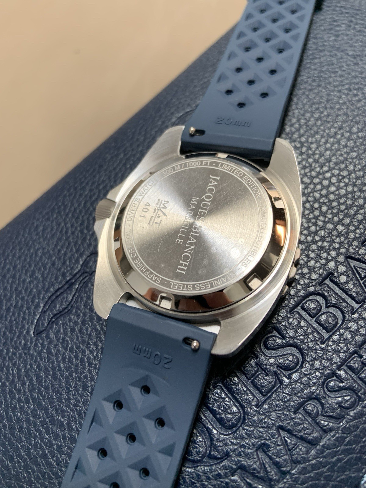Jacques Bianchi JB300 Diver Blue LE FULL SET Warranty To Jun 2027