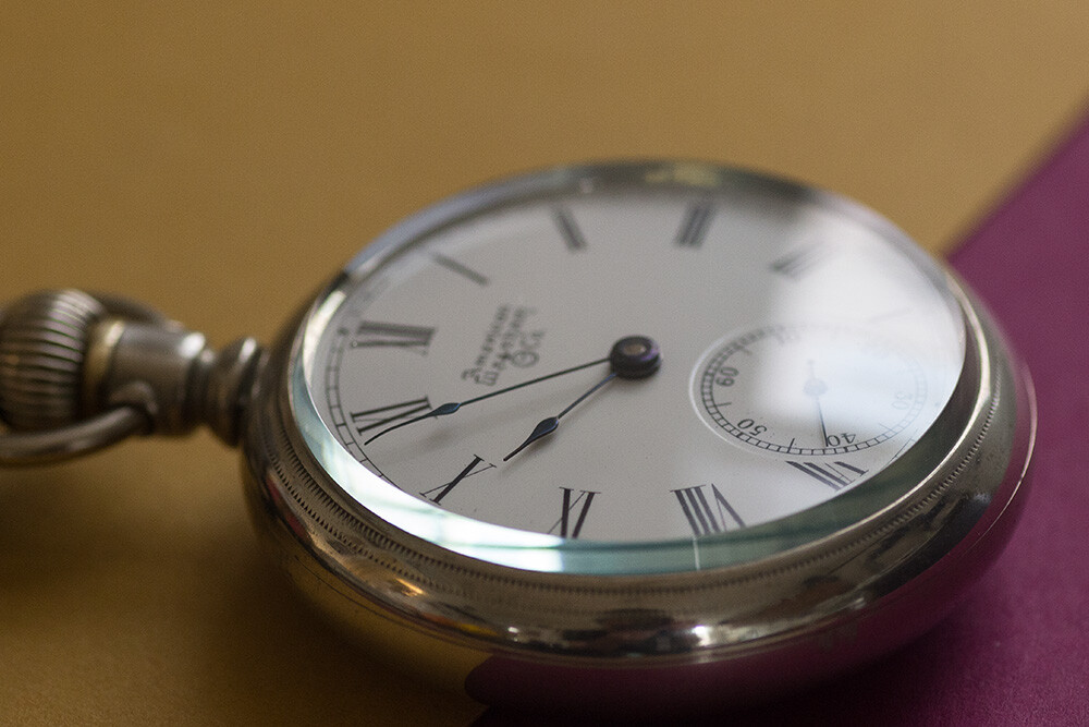 2.2mm Thick Beveled Glass Pocket Watch Crystals for All 16s & 18s Made In USA