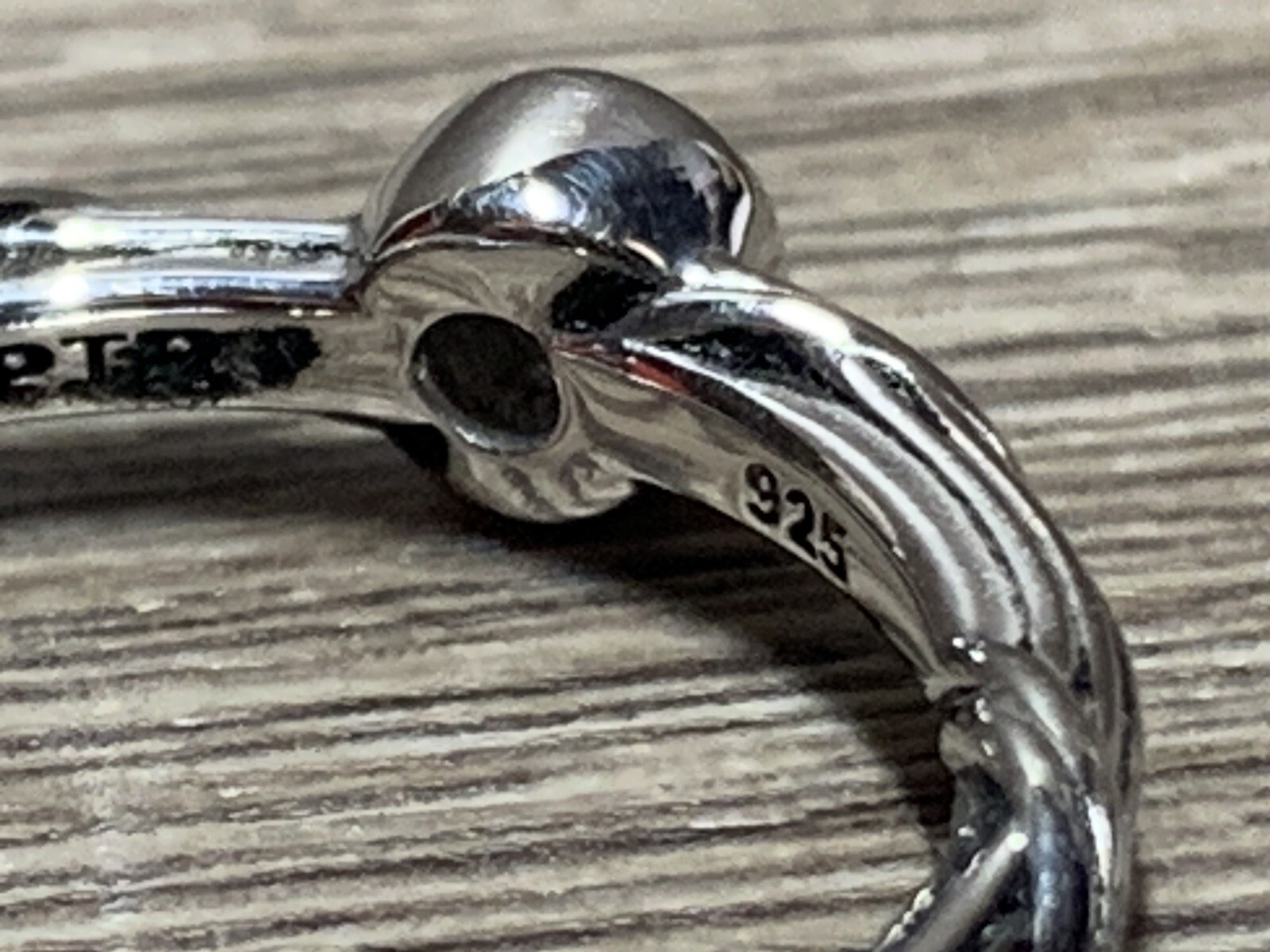 Designer Signed Peter Thomas Roth Signature Romance White Sapphire Ring, Size 6