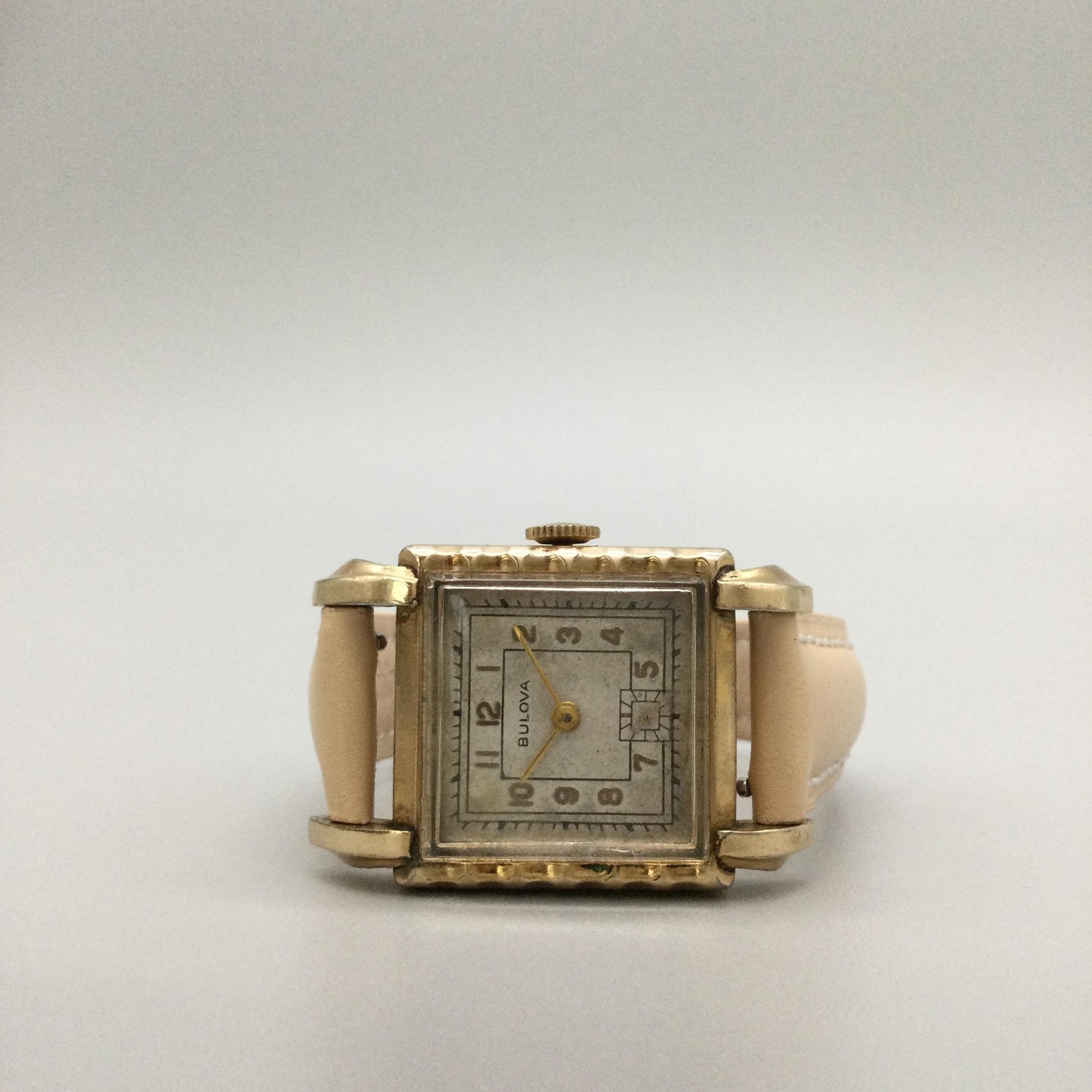 Vintage Bulova His Excellency Womens Watch 25mm 10L RPG Manual Leather Strap