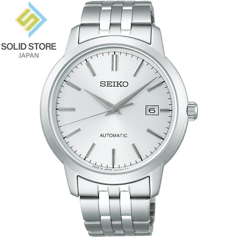 SEIKO SELECTION SCVE059 S series Mechanical Automatic Watch Silver 41.2mm