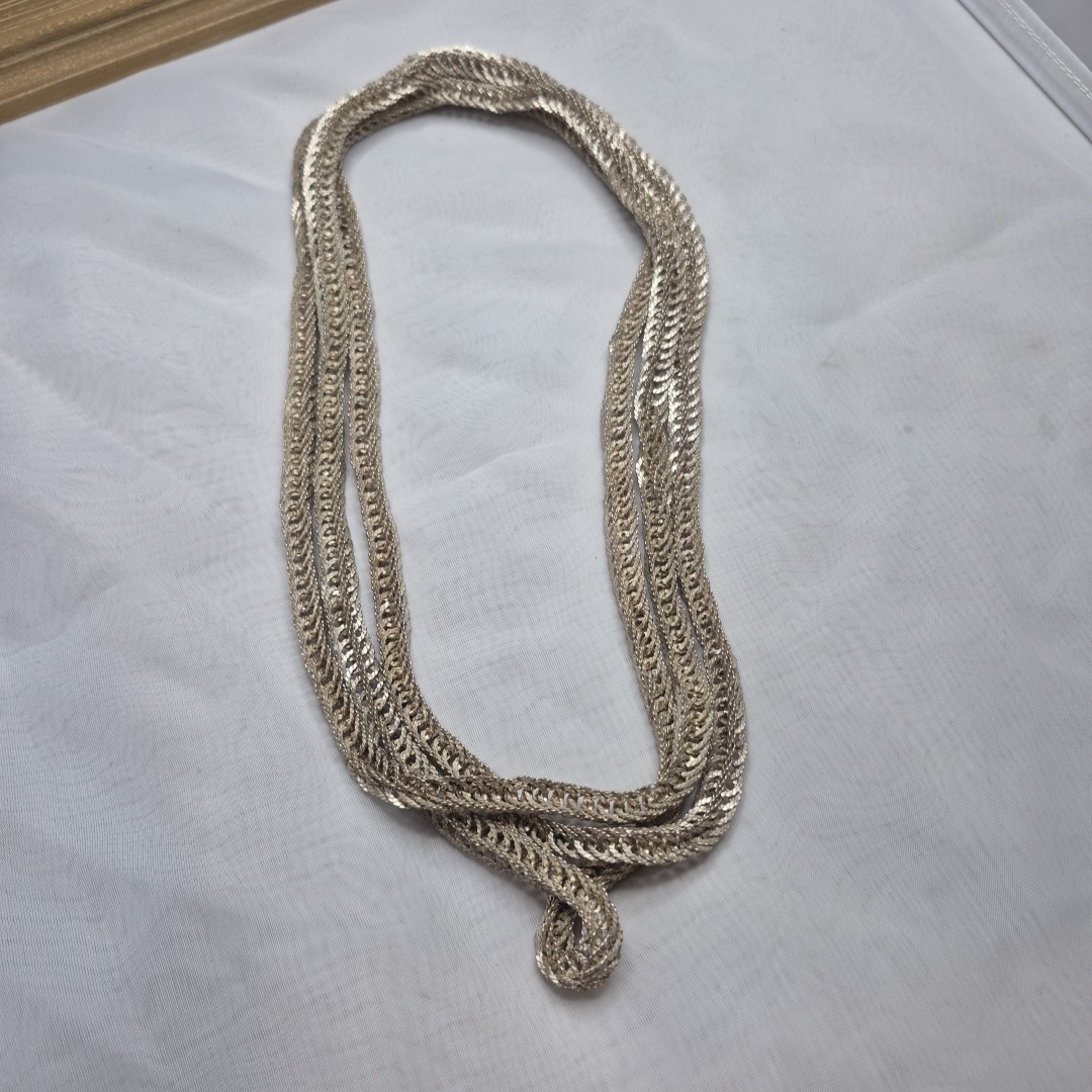 Vintage Guatemala Wedding 72 Inch Infinity Love Necklace