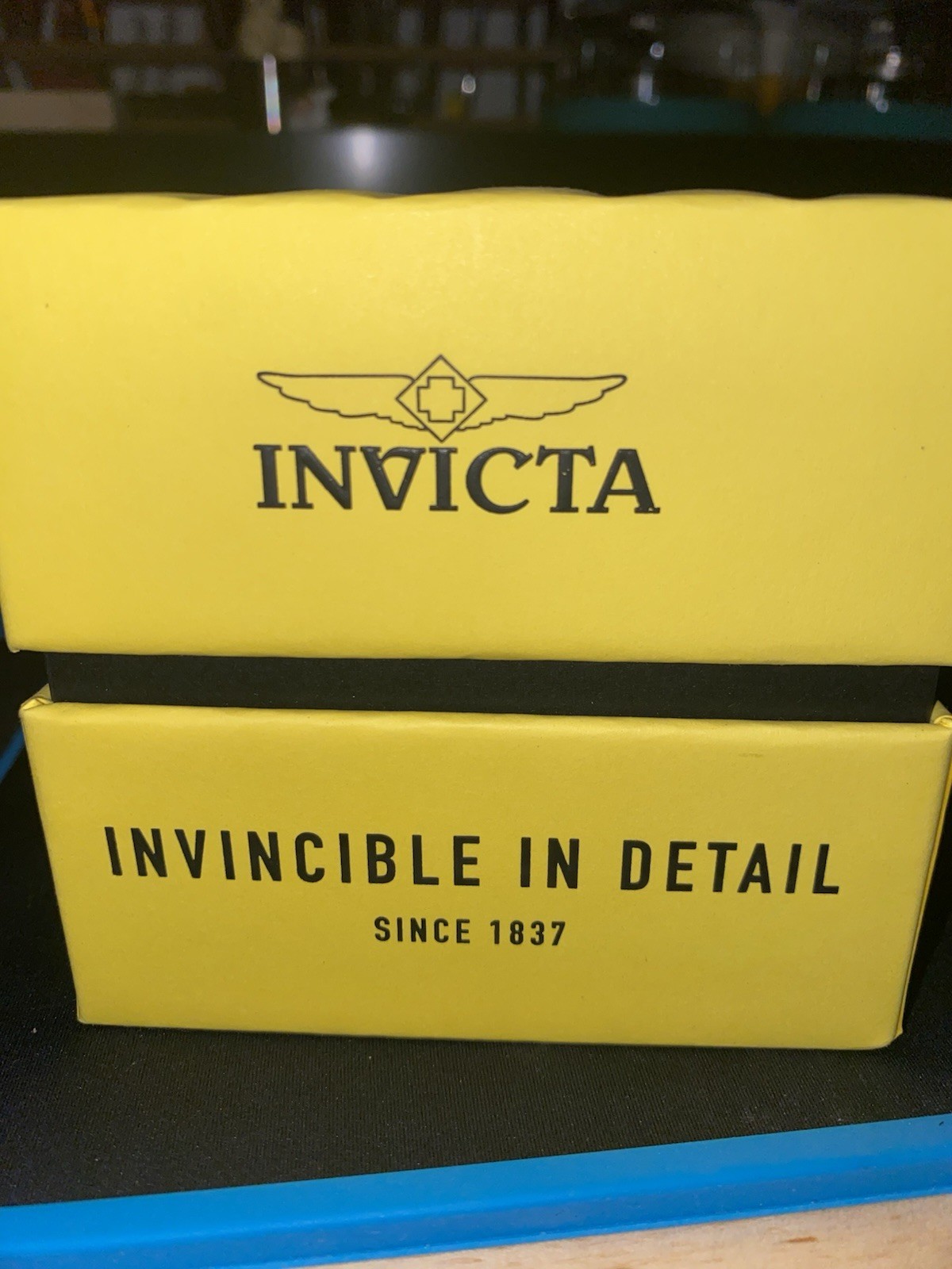 Invicta Coalition Forces Men’s Chronograph Quartz Date 300m Black Silicone Box
