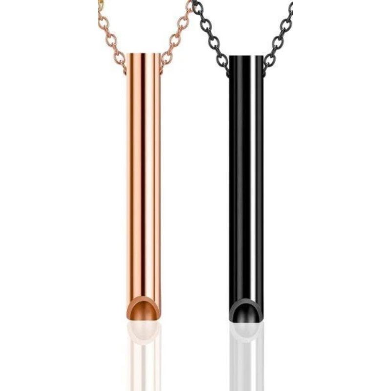 2PCS Breathing Necklace for Anxiety Relief, Mental Fatigue Relief, Quit Smoking